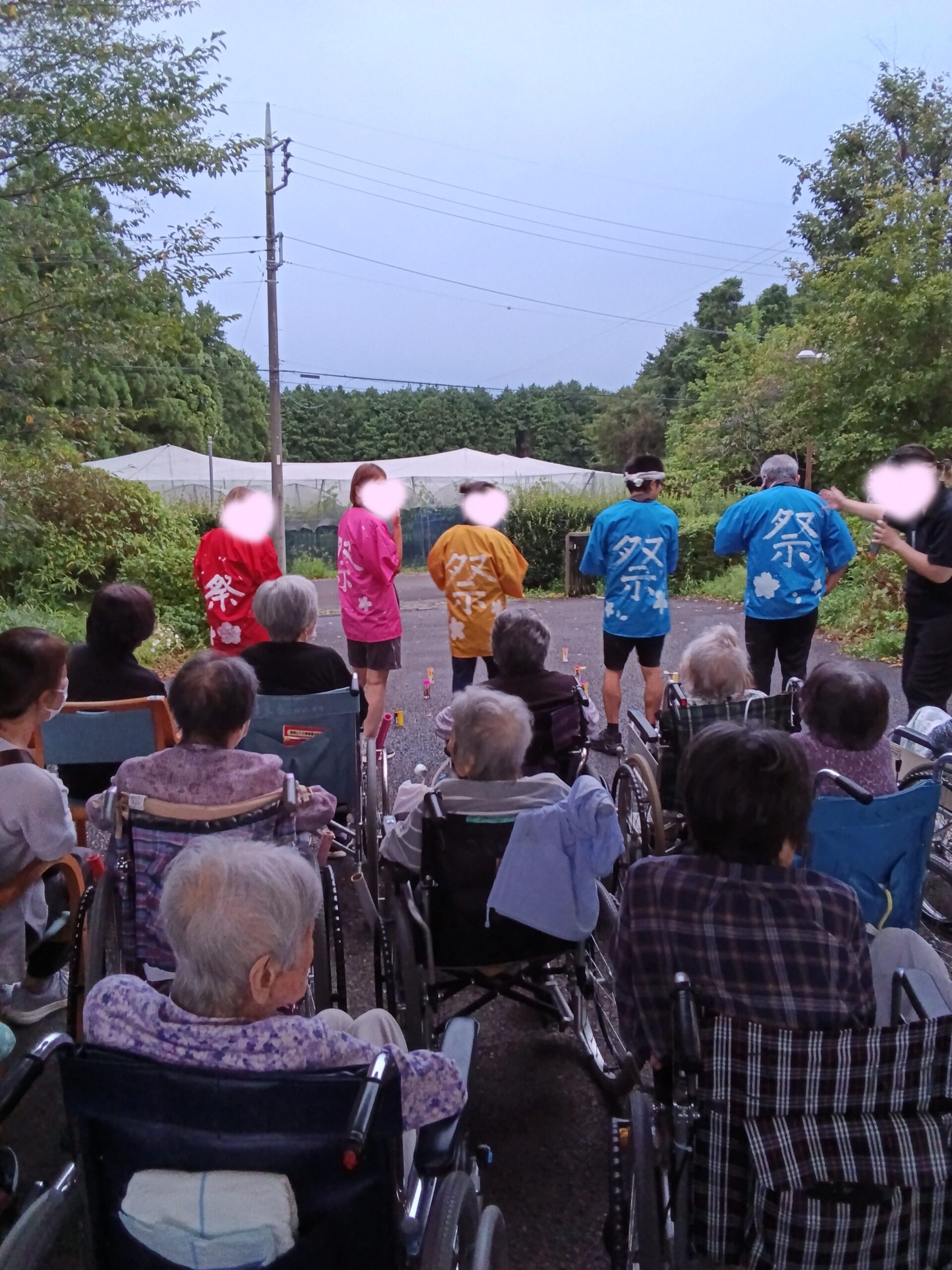 夏祭り当日の様子